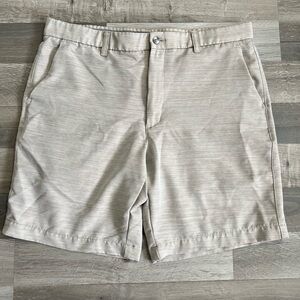 Callaway Light Beige Performance Flat-Front Men's Shorts size 36